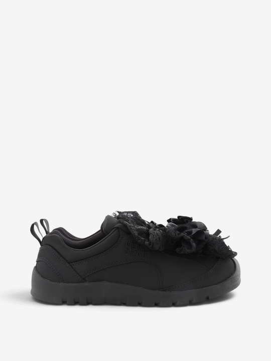 Black shoes, side view
