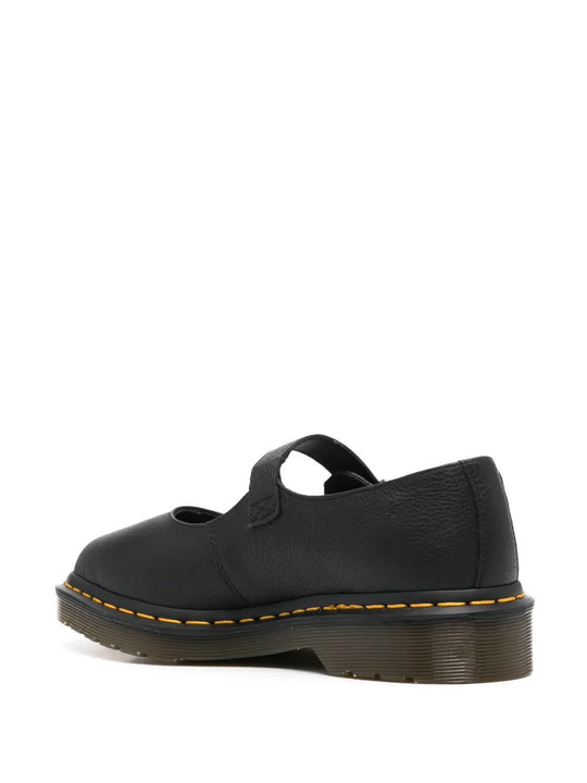 Black shoes, side view