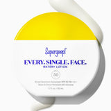 White lotion, front view