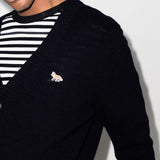MAISON KITSUNE - Men Baby Fox Patch Cosy Cardigan
