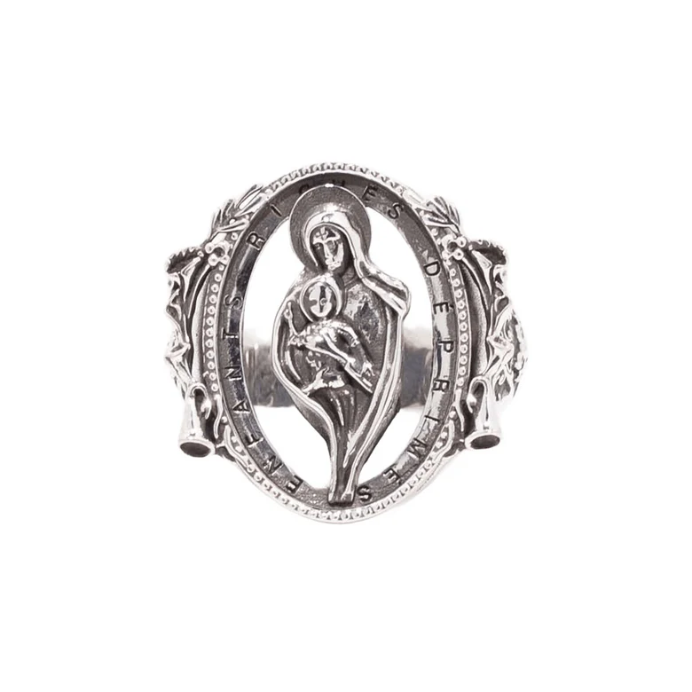 Grey jewelry, front view