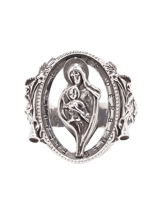 Grey jewelry, front view
