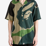 A BATHING APE - Men Mega Abc Camo Mesh Shirt
