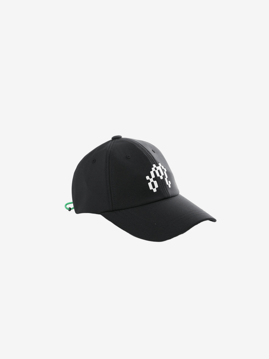 Black hats, side view