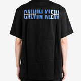 Black t-shirt, front view