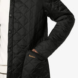 Close up of black jackets, showing texture of the polyester and polyamide fabric