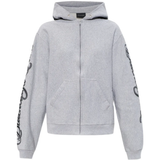 Grey sweats-hoodies, front view