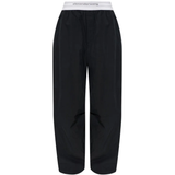 ALEXANDER WANG - Women Logo Elastic Mid-Rise Pleated Knee Pant