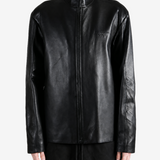 Black jacket, front view