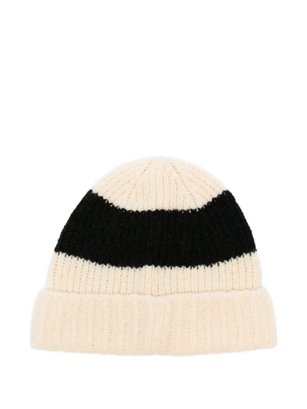 Tan hat, front view
