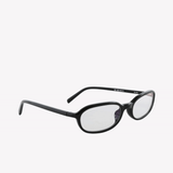 Brown eyewear, front view