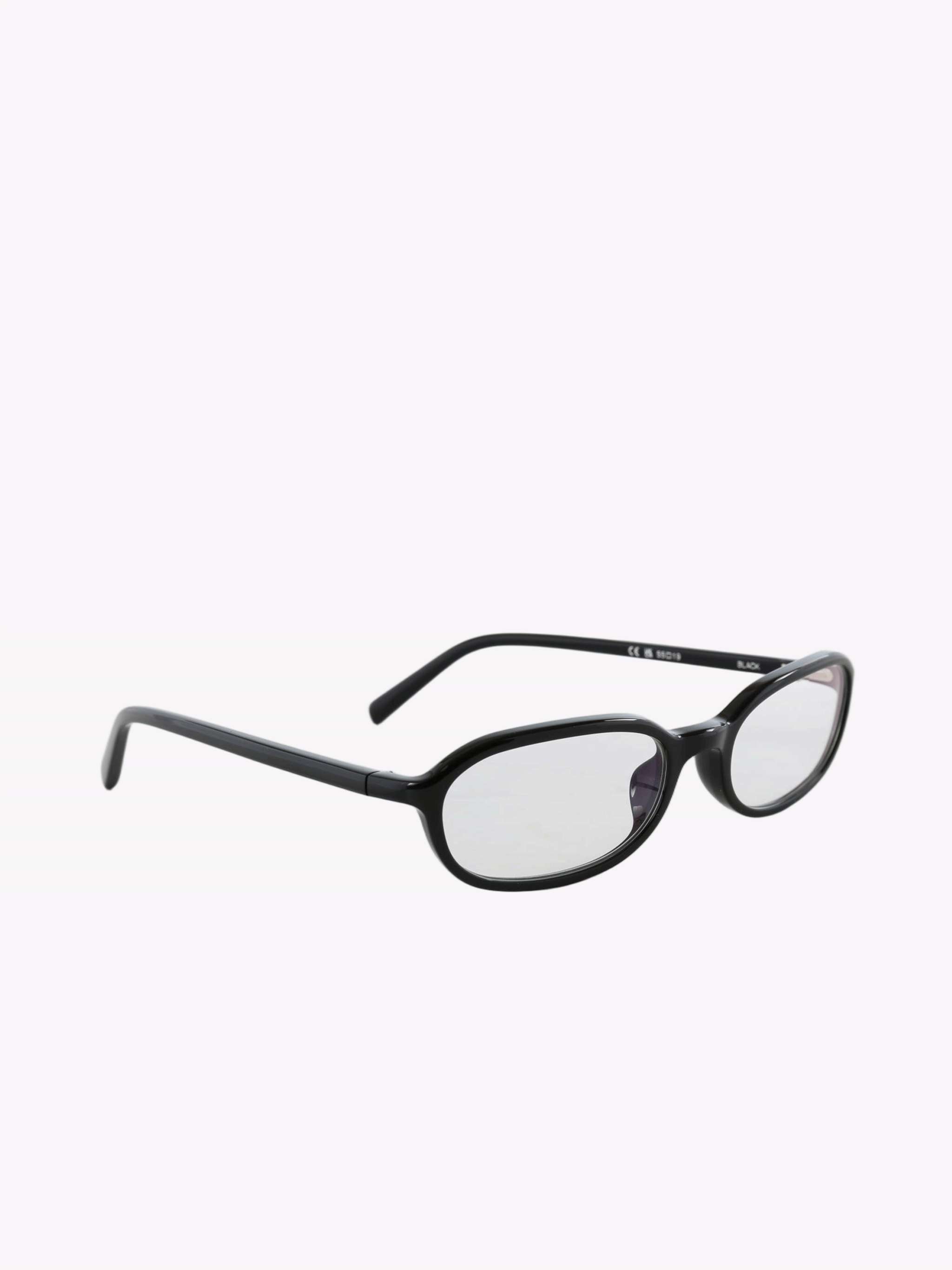 Brown eyewear, front view