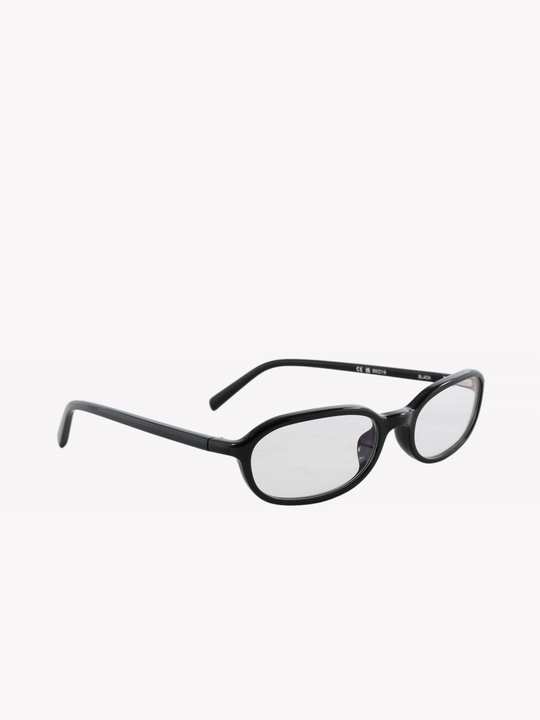Brown eyewear, front view