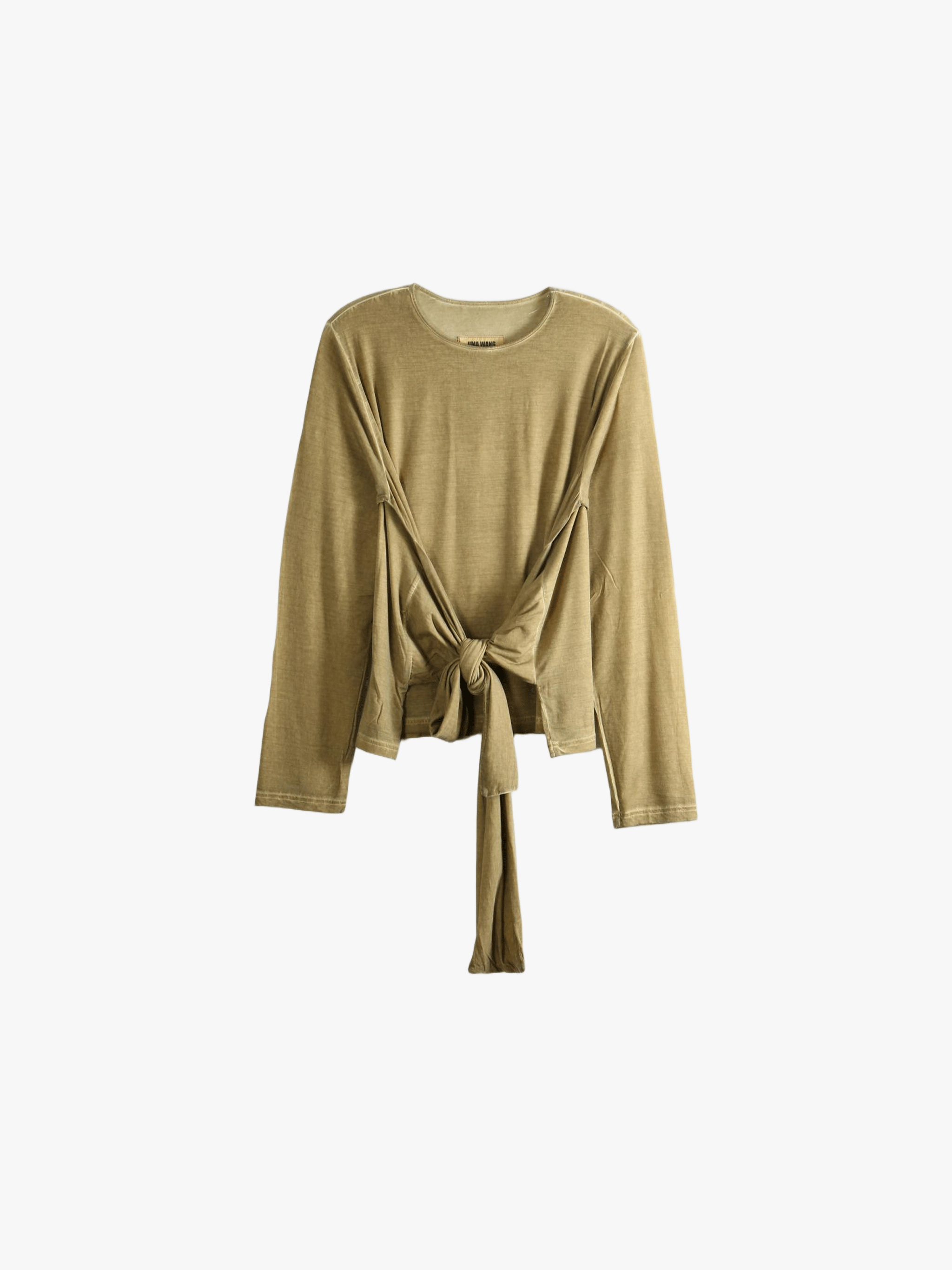 Tan top, front view