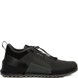 Black sneaker, side view