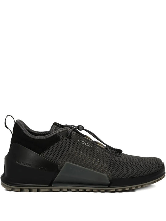 Black sneaker, side view