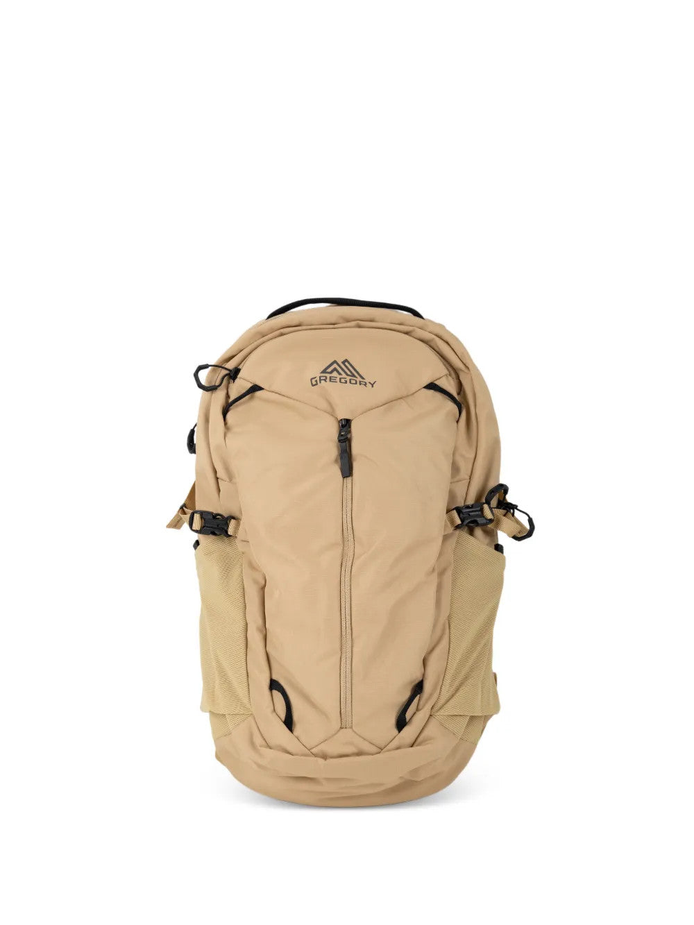 Tan bag, front view