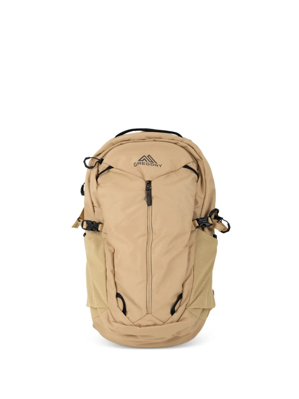 Tan bag, front view