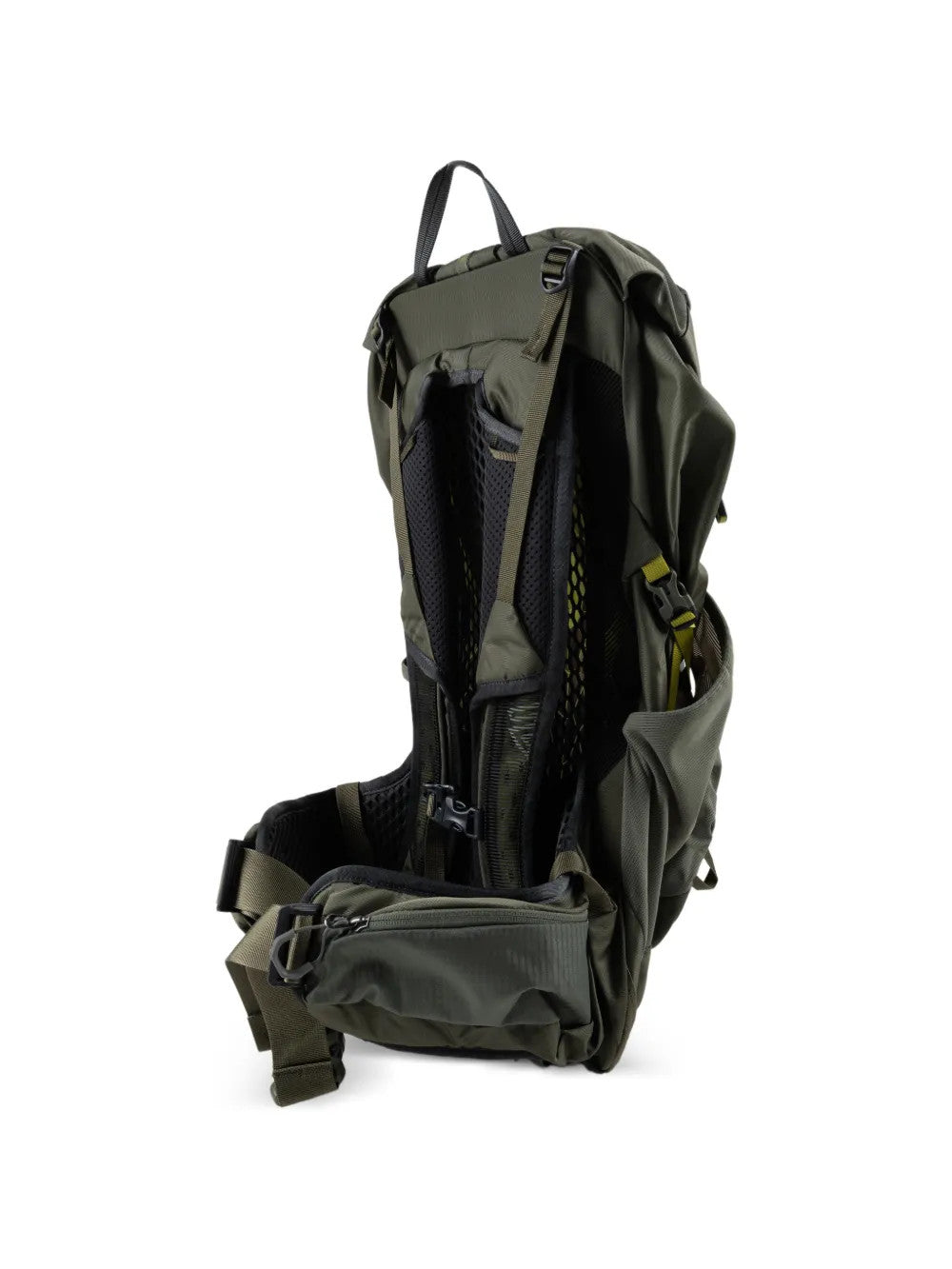 Green bag, front view