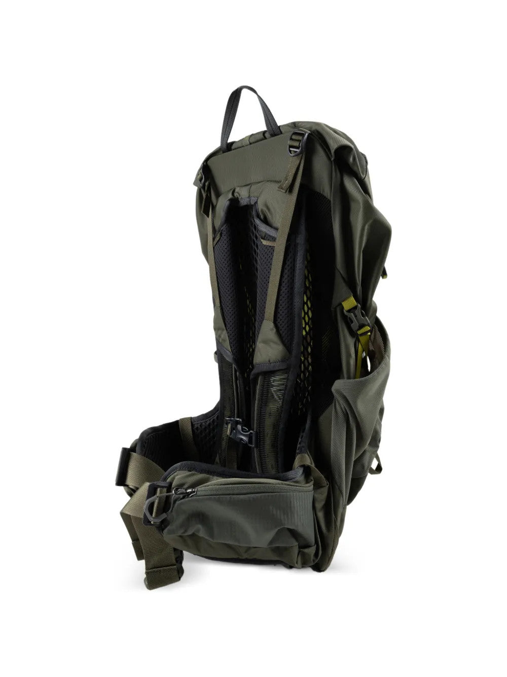 Green bag, front view