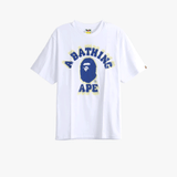 A BATHING APE - Men Spray College Relaxed Fit Tee