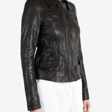 Black jacket, front view