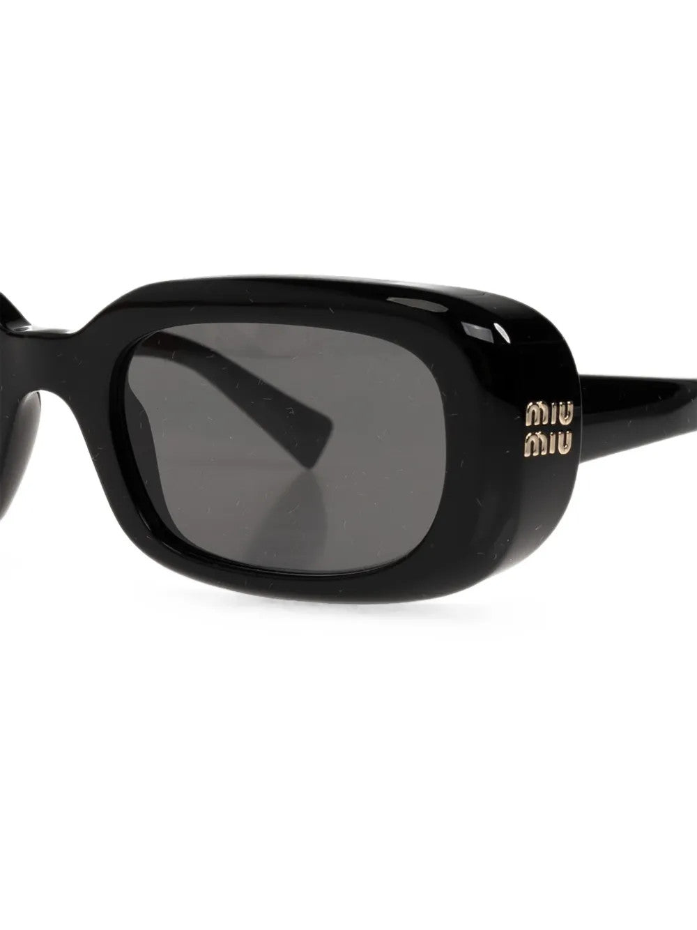 Black eyewear, front view