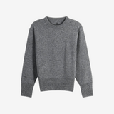 Grey knitwear, front view