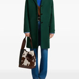 Brown bag, full body view