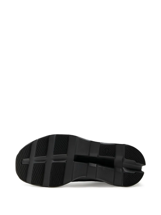 Black sneakers, bottom view