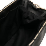 MA+ - Unisex Chain Silver Rim Small Pochette Bag