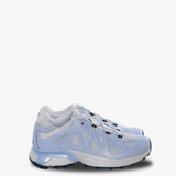 Blue sneakers, front view