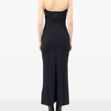 Black dress,full body view