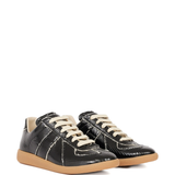 Brown shoes, side view