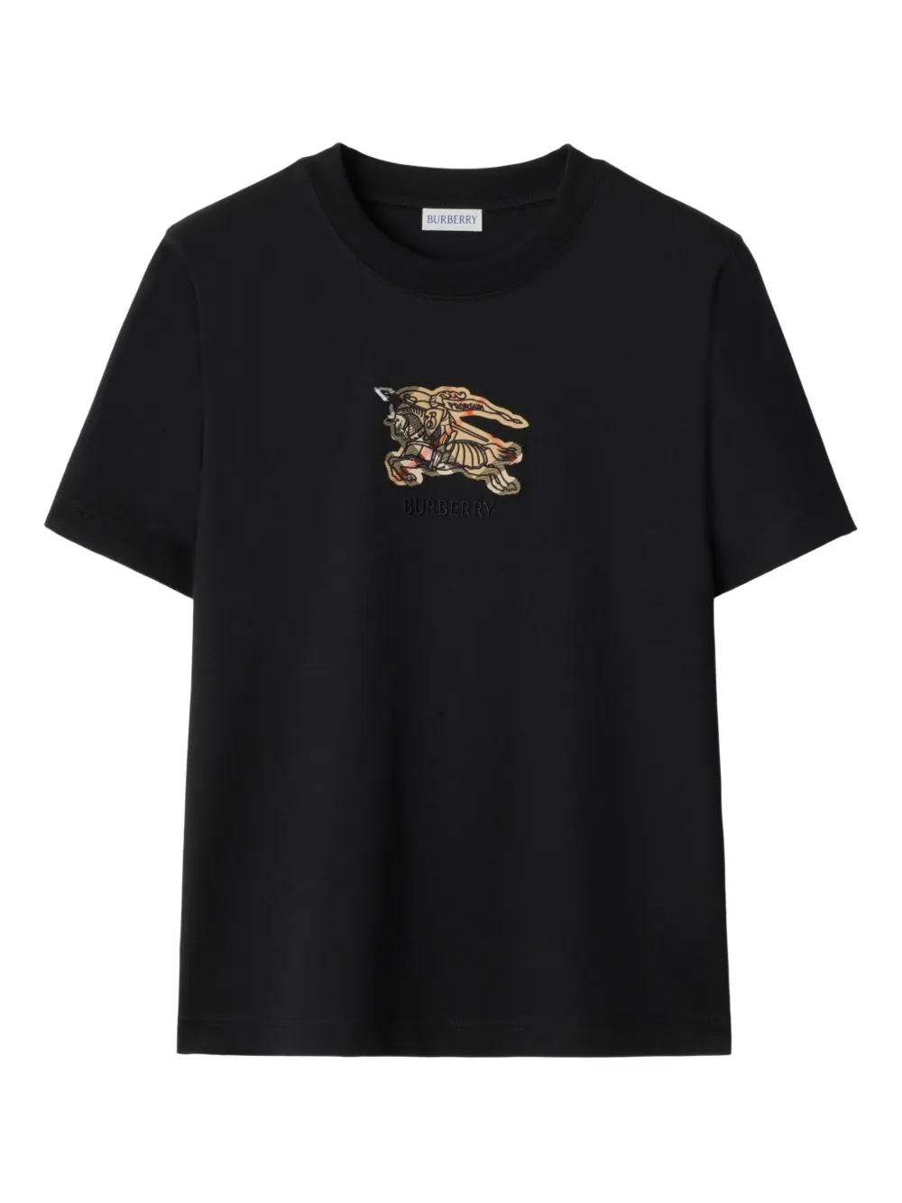 Black T-shirt, front view