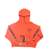 Red hoodie, front view