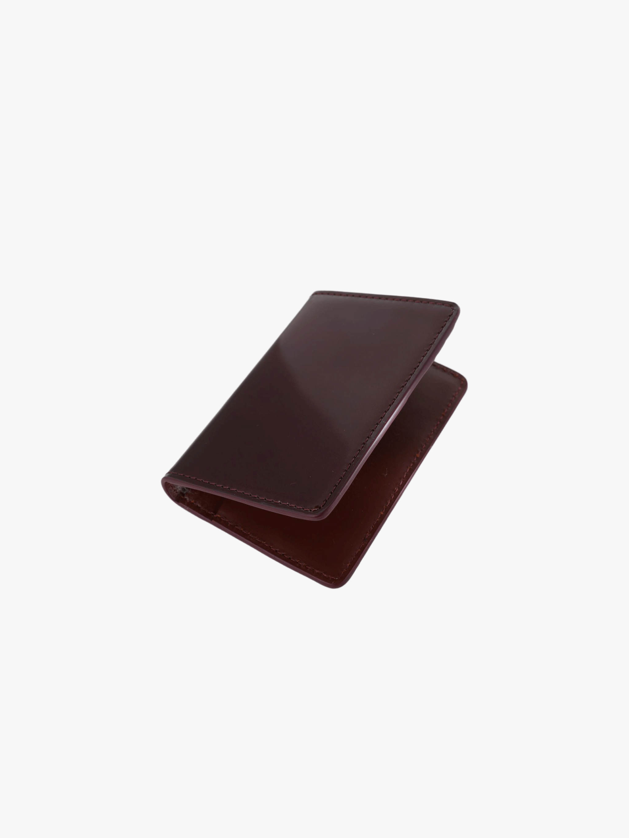 Brown accessories, front view