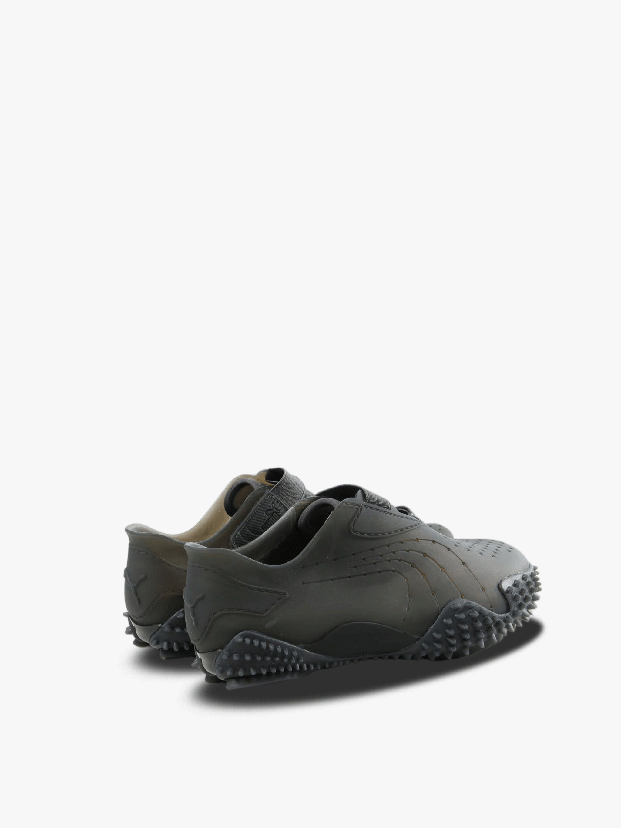  Grey sneakers,back view