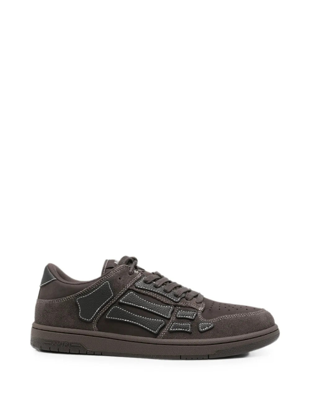 Brown shoes, side view