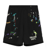 Black shorts, front view