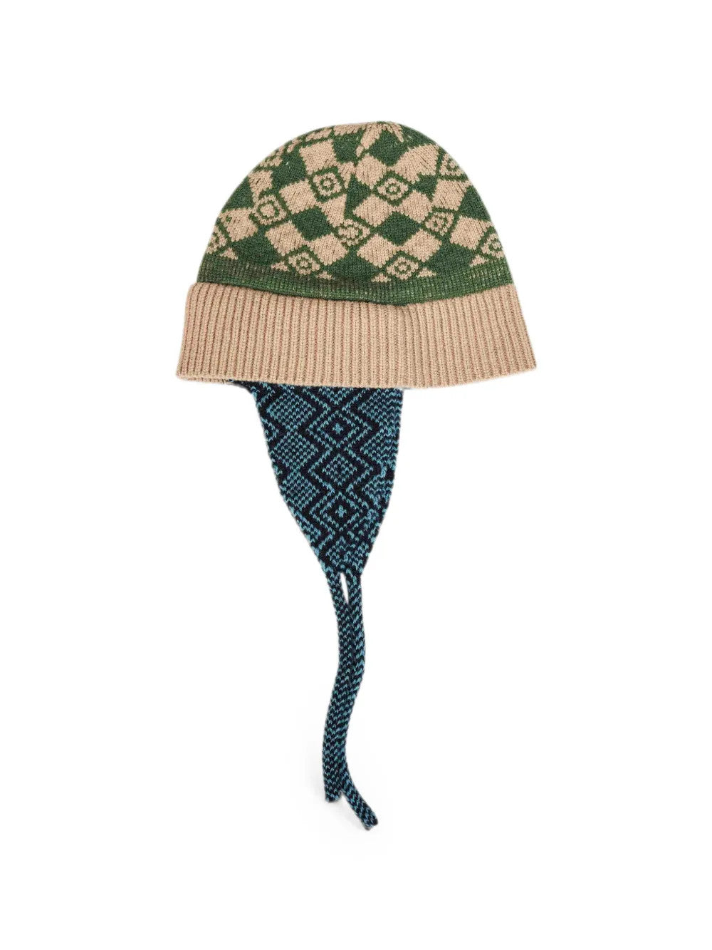 Green hat, front view