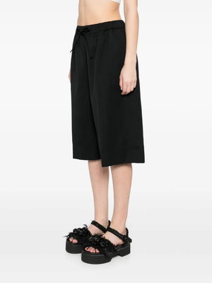 SIMONE ROCHA - Women Wide Leg Elasticated Long Shorts