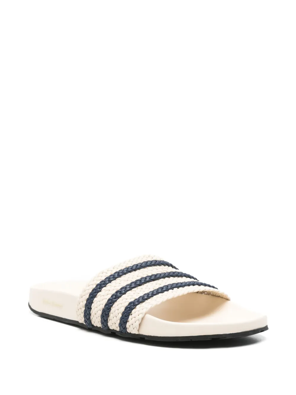 White sandal, side view