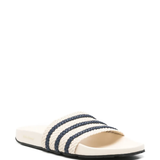 White sandal, side view