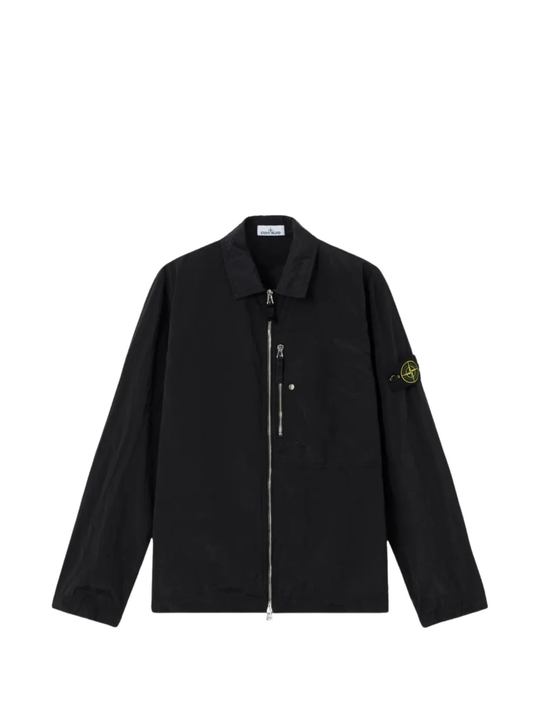 Black jacket, front view
