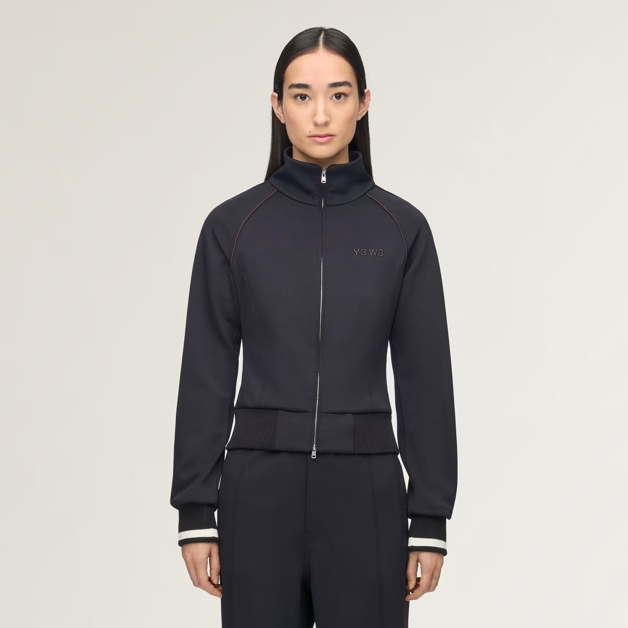 Black jacket, full body view