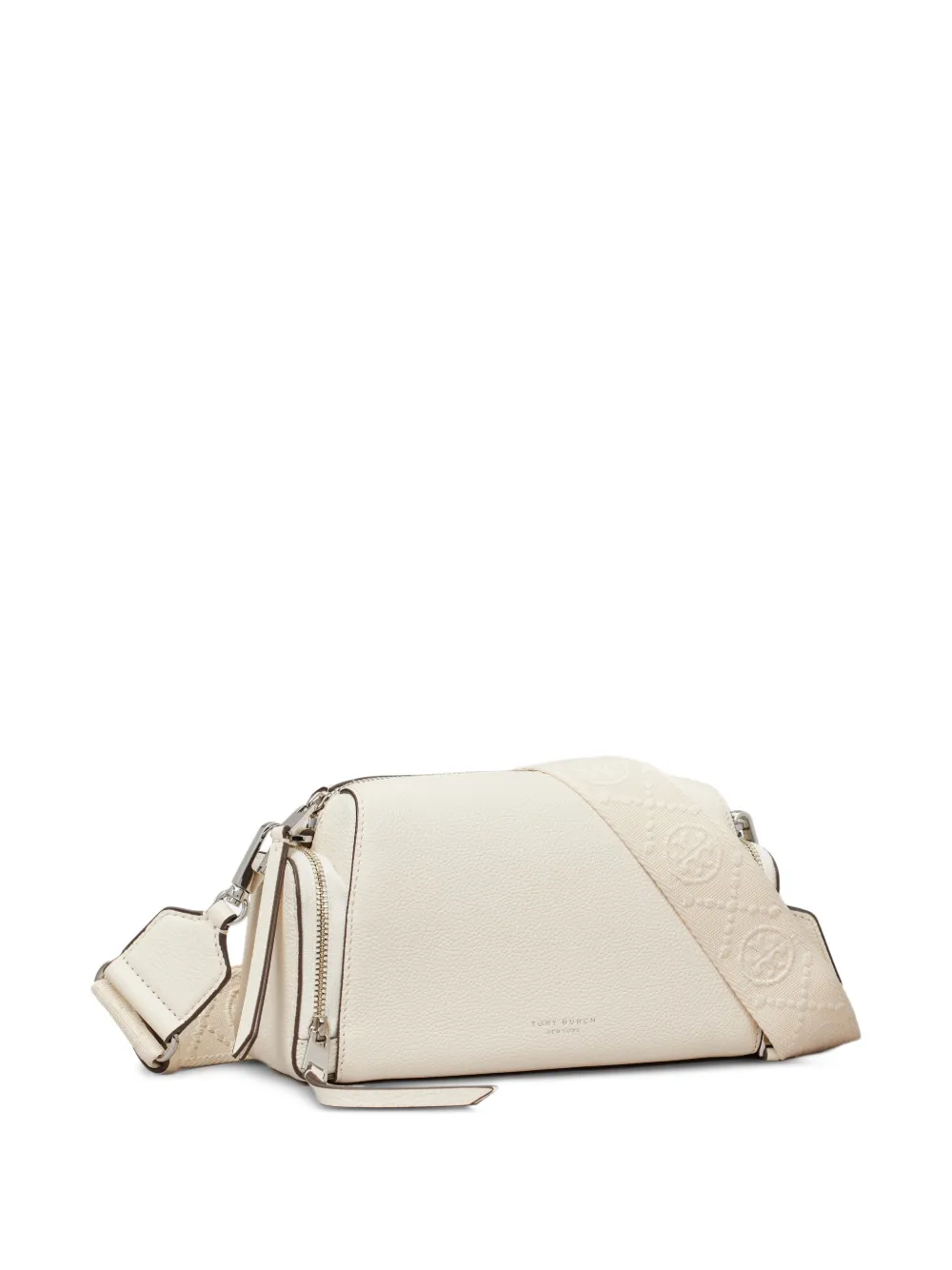 Tan bag, side view