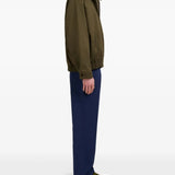 Brown jacket, full body view