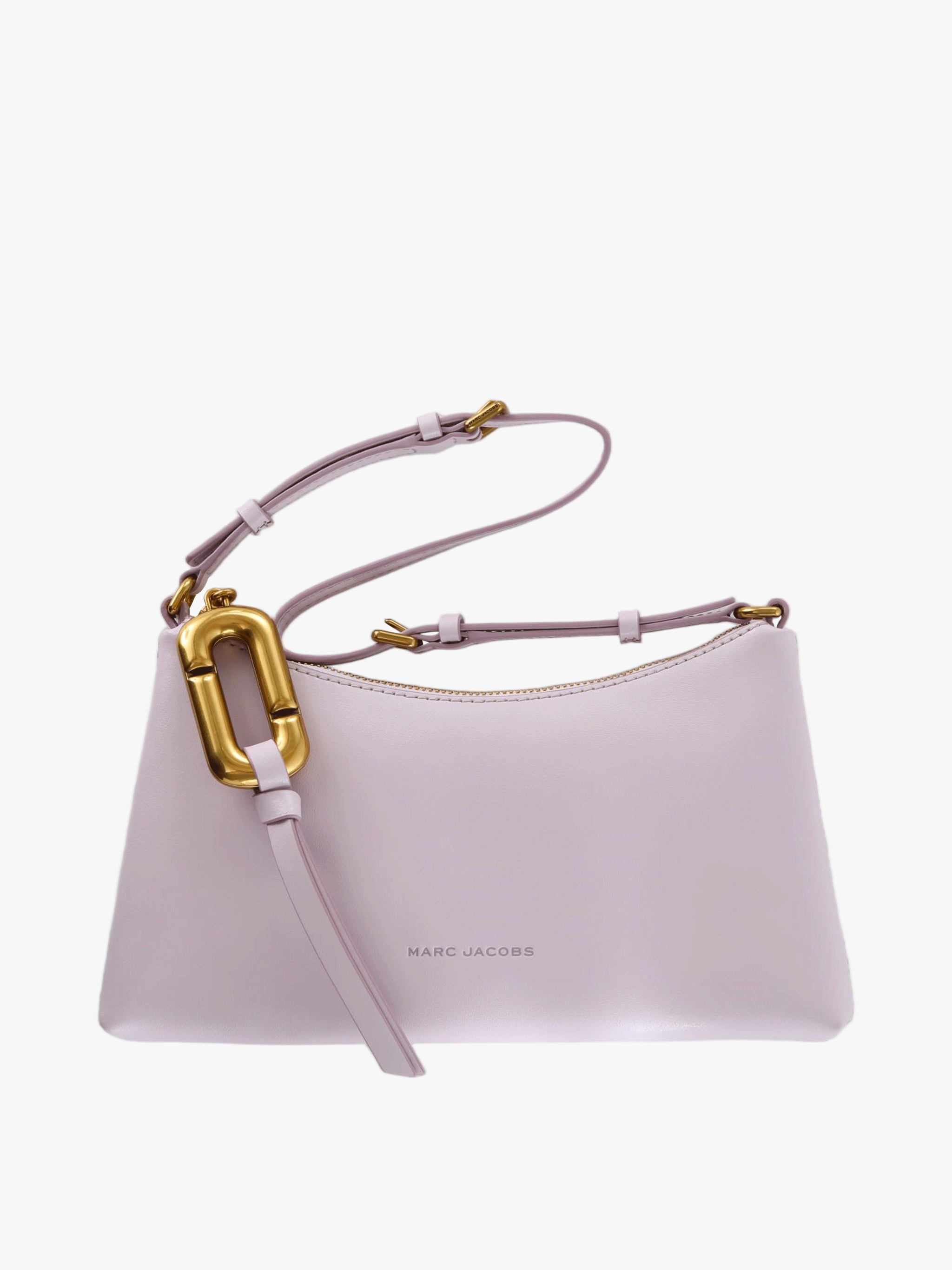 Purple bag, front view