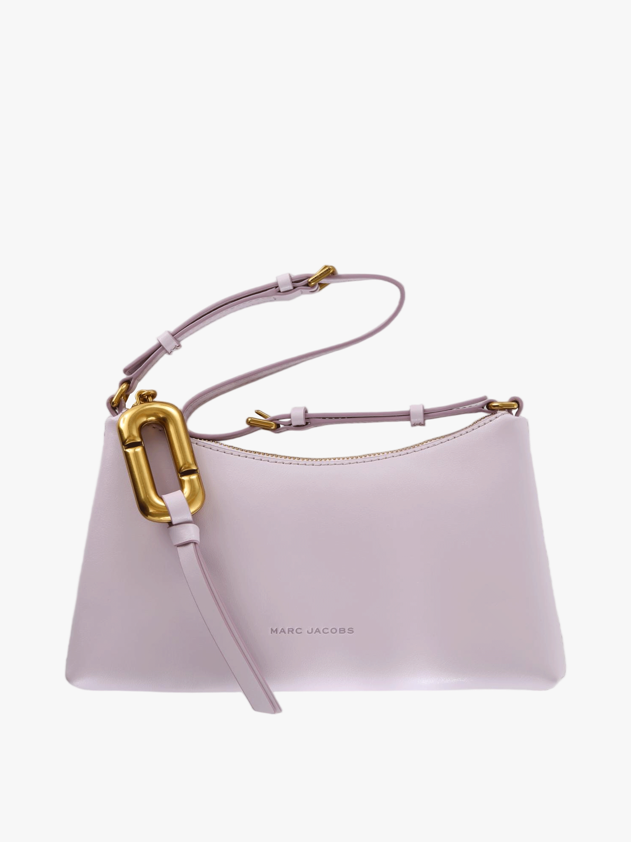 Purple bag, front view